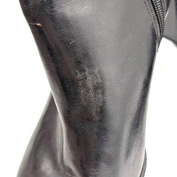 Nordstrom Rack Normandy Block Heel Bootie Women's Black Size US10M EU40.5 - Picture 8 of 15